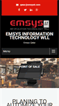 Mobile Screenshot of emsysqatar.com