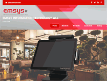 Tablet Screenshot of emsysqatar.com
